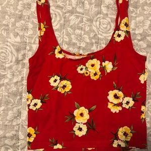 Floral Crop Top